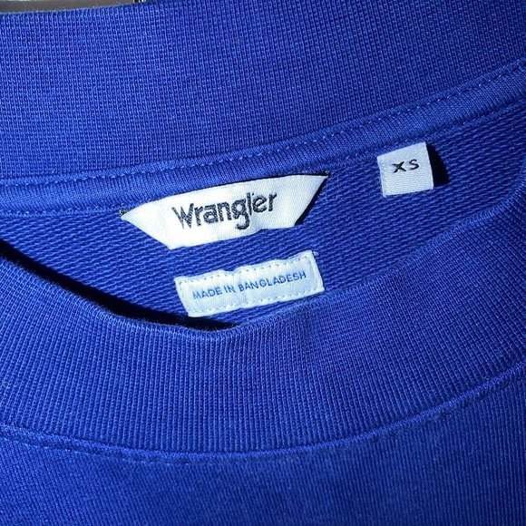 Blue Wrangler Crewneck - Picture 4 of 4